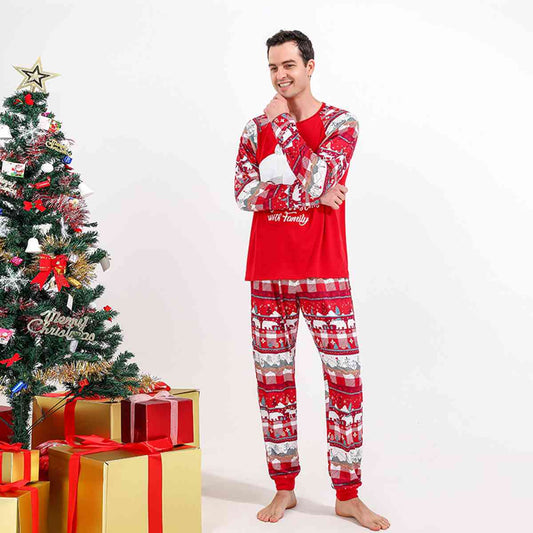 Men's Christmas Bear Graphic Set